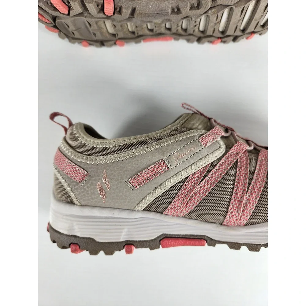 Skechers Seager Hiker Slip On Trail Shoes Womens 9 Taupe Pink 158049S Sneaker